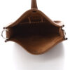 Brown Hermes Evelyne TPM Messenger bag in Taurillon Clemence Leather interior