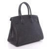 Hermes Birkin 30 Bag in Black Togo Leather back