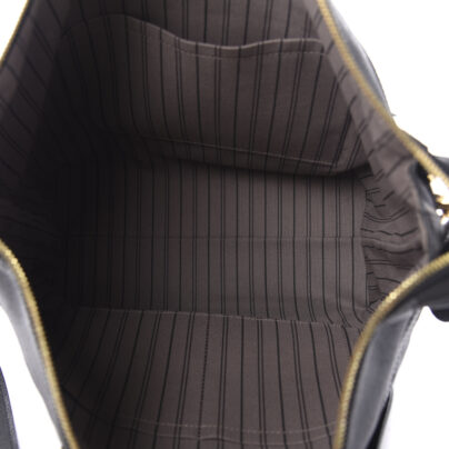 Louis Vuitton Boetie Black Monogram Empreinte Shoulder Bag interior