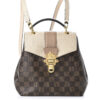 Louis Vuitton Clapton Cream Backpack in Damier Ebene