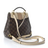 Louis Vuitton Clapton Cream Backpack in Damier Ebene back