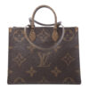 Louis Vuitton Onthego GM Reverse monogram tote leather bag