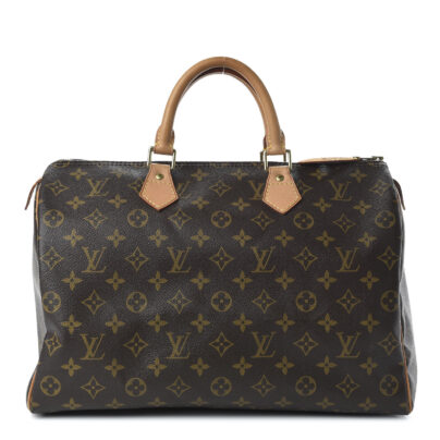 Louis Vuitton Speedy 35 Bag in monogram leather