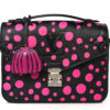 Louis Vuitton Yayoi Kusama LV x YK Pochette Metis Black Pink