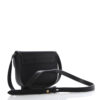 Saint Laurent YSL Mini Black Kaia Shoulder Bag back