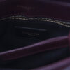 Saint Laurent YSL Toy Loulou Burgundy Shoulder Bag stamp