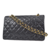 Chanel Classic Medium Handbag Black Caviar Leather back