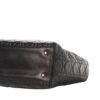 Christian Dior Lady Dior Medium Black Lambskin Leather Bag bottom