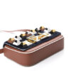 Fendi 3Baguette Vitello Dulce Studded Mini Shoulder Bag Brown bottom