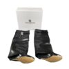 Givenchy Shark Lock Black Leather Ankle Wedge Boots