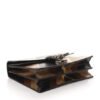 Gucci Dionysus Snakeskin Medium Bag Brown Black Chevron Leather flat down