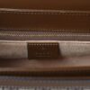 Gucci GG Supreme Horsebit 1955 Brown Beige Shoulder Bag Made in Italy