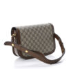 Gucci GG Supreme Horsebit 1955 Brown Beige Shoulder Bag back