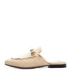 Gucci Princetown Straw Beige Cream Loafers side