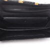 Hermes Palonnier bag in black ostrich leather interior