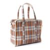 Louis Vuitton Limited Edition Laundry Plaid Bag White Red