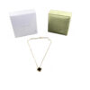 Van Cleef Arpels Vintage Alhambra Onyx Pendant Necklace Yellow Gold