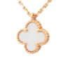 Van Cleef and Arpels VCA Alhambra Pendant Necklace Yellow Gold