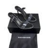 Alexander Wang Nova Studded Black High Heels Slingback