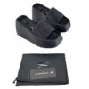 Alexander Wang Taji Black Platform Slides 115