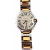 Cartier Ballon Bleu Watch 42mm Gold Silver