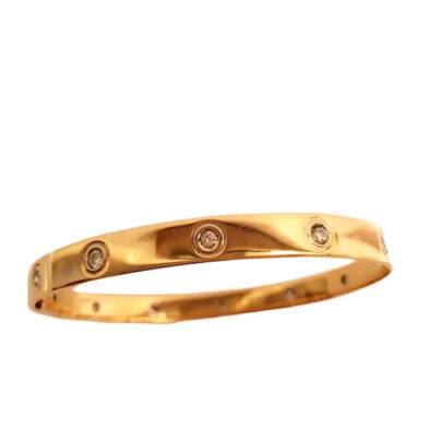 Cartier Diamond Love Bracelet Yellow Gold Limited Edition 11 diamonds