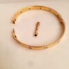 Cartier Diamond Love Bracelet Yellow Gold Limited Edition open with screw