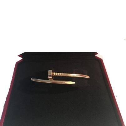 Cartier Juste Un Clou Bracelet 18k Pink Gold Size 16