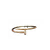 Cartier Juste Un Clou Pink Gold Diamond Bracelet New