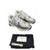 Chanel CC Sneakers Grey White mesh leather
