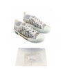 Dior B23 low top white canvas sneakers size 38