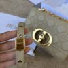 Dior CD Caro Small Bag in Beige Calfskin leather Gold hardware scaled