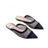 Fendi Colibri Mules in FF Motif Mesh