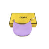 Fendi Fendigraphy Violet Nano Hobo Bag Lambskin leather
