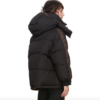 Fendi Reversible Black Down Forever Parka Jacket Size M Worn back