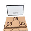 Gucci Beige GG Fringed Wool Scarf