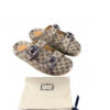 Gucci GG Birkenstock Beige Sandals Size 42
