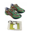 Gucci Green Fabric GG Mens trainers
