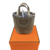 Hermes In The Loop Tote Bag Sauge 18 Togo Leather Grey SHW