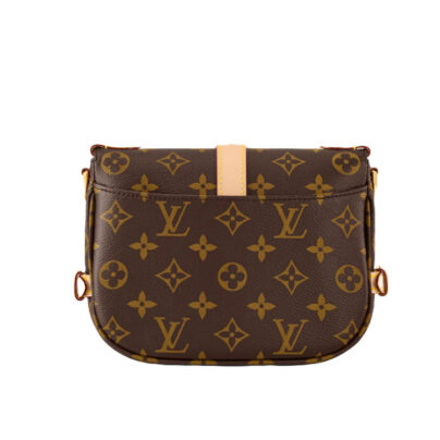 Louis Vuitton Saumur BB Monogram LV Leather Shoulder Bag back