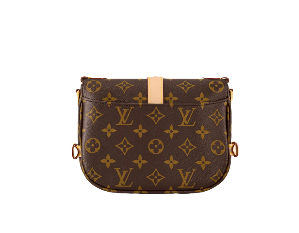 Louis Vuitton Saumur BB Monogram LV Leather Shoulder Bag