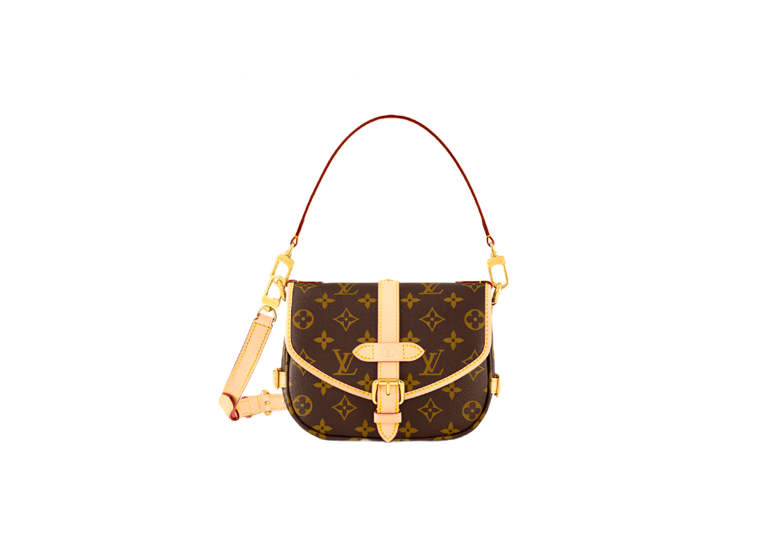 Louis Vuitton Saumur BB Monogram LV Leather Shoulder Bag - Wornright  Authenticated Shopping