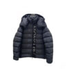 Moncler UME Black Puffer Jacket Reflective Logo Tape New