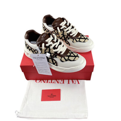 Valentino Garavani One stud XL Beige Brown Trainers