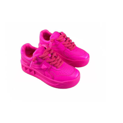 Valentino Pink One Stud Sneakers Size 39  Main image