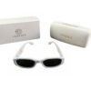 Versace White Medusa Sunglasses