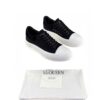 Alexander McQueen Black White Mens Low Top Sneakers Size 43