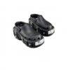 Balenciaga Crocs Black Hardcrocs Platform Rubber Sandals Size 38