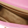 Gold Interior Chanel Mini Pink Coco Ball Flap Shoulder Bag Lambskin Leather