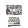 Grey Christian Dior Oblique Square Silk Scarf